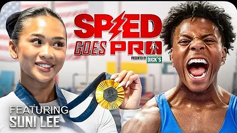SPEED GOES PRO, EPISODE 2: SUNI LEE  (Gymnastics) #ishowspeed #olympic 