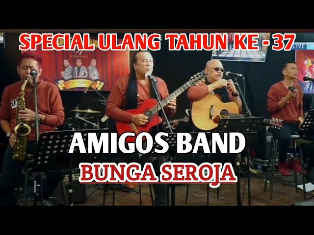 BUNGA SEROJA - AMIGOS BAND ( Special Ulang Tahun ke 37 ) class=