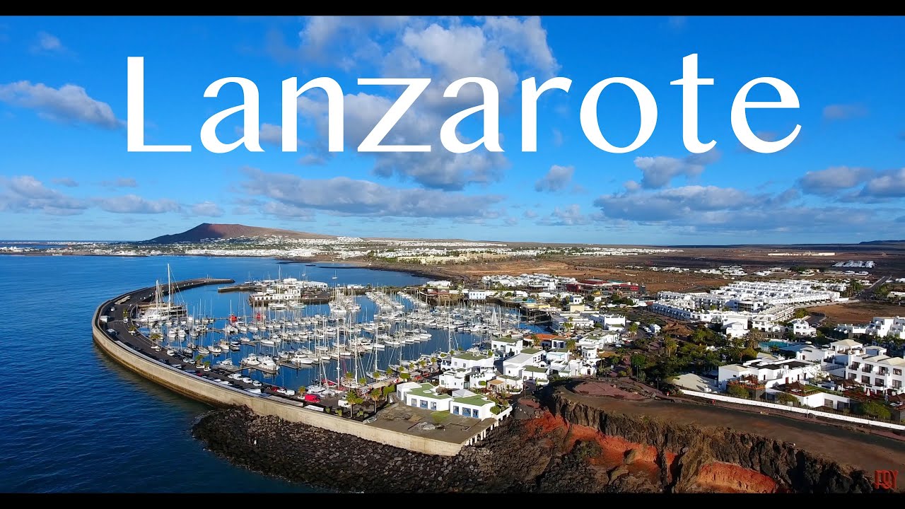 Lanzarote Aerial Landscape