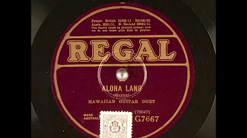 Aloha Land - Hawaiian Guitar Duet