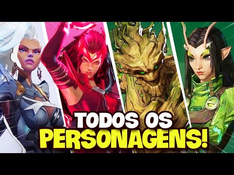 TODOS OS 20 PERSONAGENS DE MARVEL RIVELS! (Alpha)