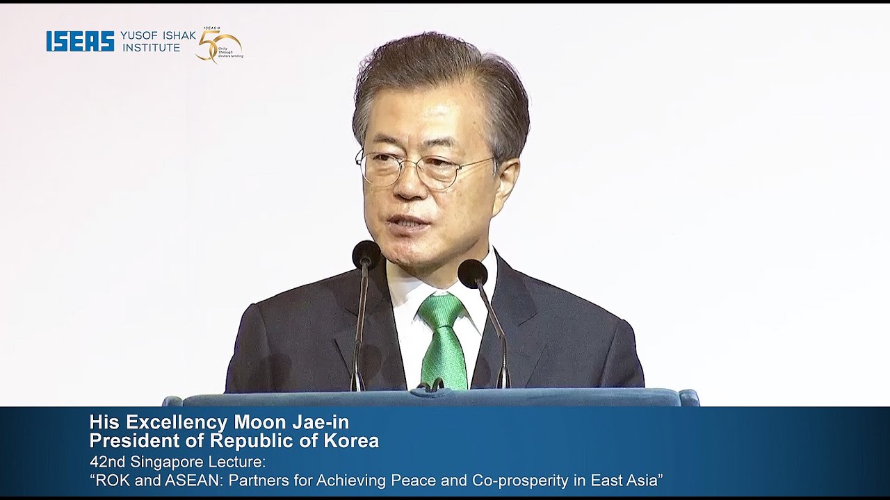 The 42nd Singapore Lecture by H.E. Moon Jae-in, President of The Republic  of Korea