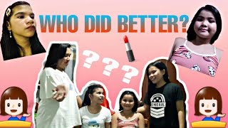 WHO IS BETTER AT MAKE UP? CHALLENGE | Torture edition HAHAHAH