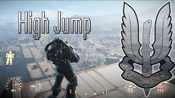 Fallout 4 - Tower Jump In Power Armour Jetpack
