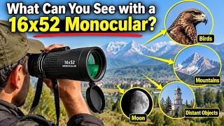What Can You See with a 16x52 Monocular