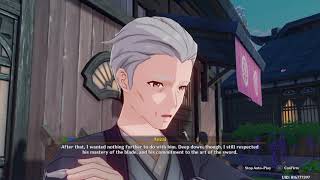 Aether Inazuma Cutscenes Genshin Impact