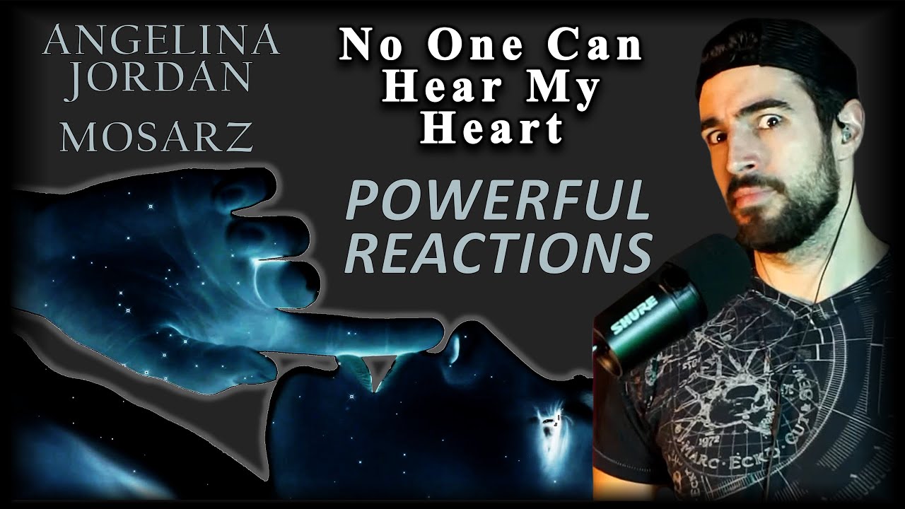 Angelina Jordan  POWERFUL REACTIONS  reaction LIVE to  NO ONE CAN HEAR MY HEART  Secret of the Soul