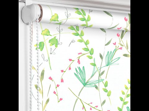 Джунгли белый - обзор ткани для рулонных штор Рулонка.рус