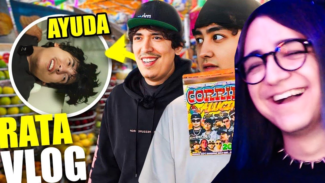 sergio reacciona 👉 PUVLO Y URIEL VISITAN UNOS TIANGUIS | RATA VLOGS