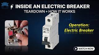 I Opened a Circuit Breaker… Here’s What’s Inside! ⚡