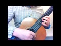 Tumbalalaika guitar with free music russian jewish folk song