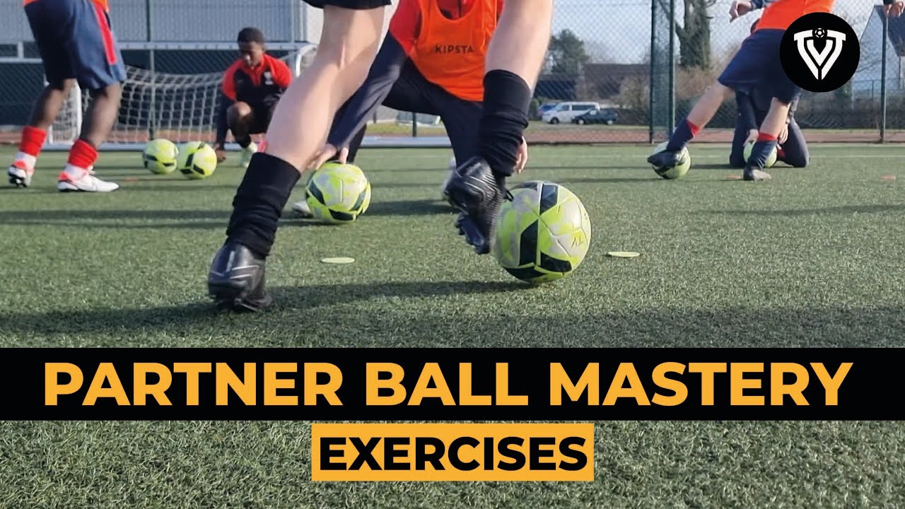 Ball Mastery Drills - 2 Players - Soccer Drills - YouTube