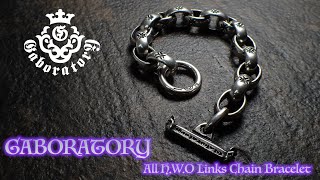 GABORATORY All H.W.O Links Chain Bracelet - YouTube