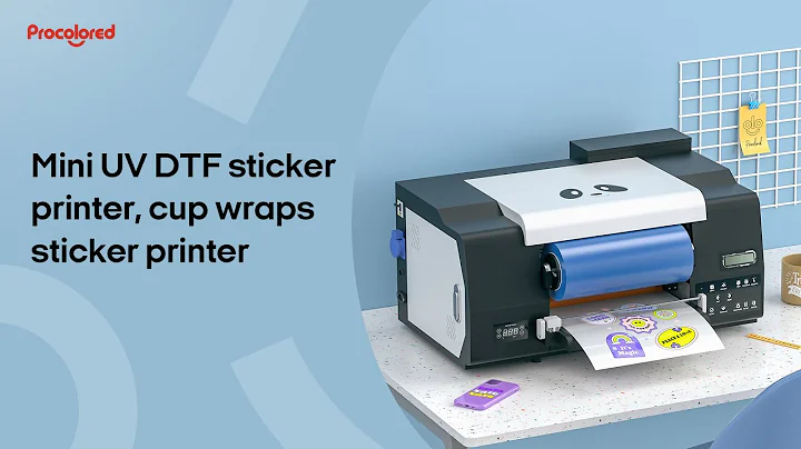 Procolored VF13 Pro UV DTF Sticker Printer, Cup Wraps Sticker Printer