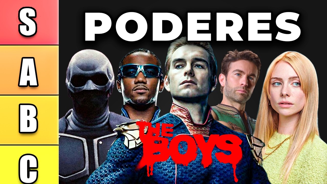 ¿Cuáles son los mejores PODERES de The Boys? | TIER LIST