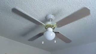 Heritage Furneaux Ceiling Fan with bleached oak blades