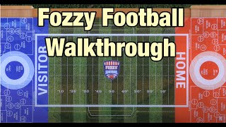 Fozzy Football Table Top Football Board Game  [Play-by-Play Analysis] screenshot 2