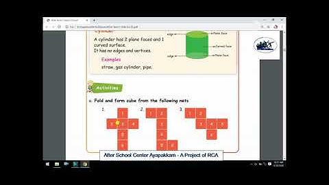 Rotary Club of Ambattur Class 4 Maths Chapter 1 Geometry Part 9
