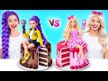 تحدي تزيين الكيك | Rumi vs باربي Multi DO Girls