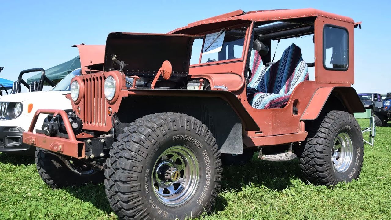 Andy Titus' Chopped 2A Custom Willys Jeep 1947 Hot Rod Style YouTube