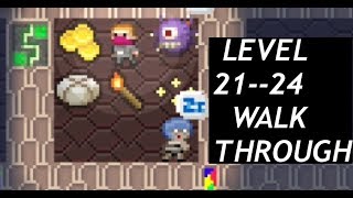 Pixel Dungeon Walk Through Levels 21-24 End Game Strategies screenshot 5