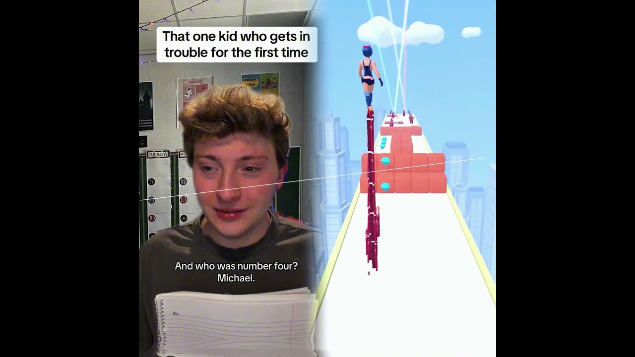 That one kid who gets in trouble for the first time 