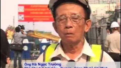 Lắp Dầm Cầu Đầu Tiên Tuyến Metro Số 1 Tp Hồ Chí Minh