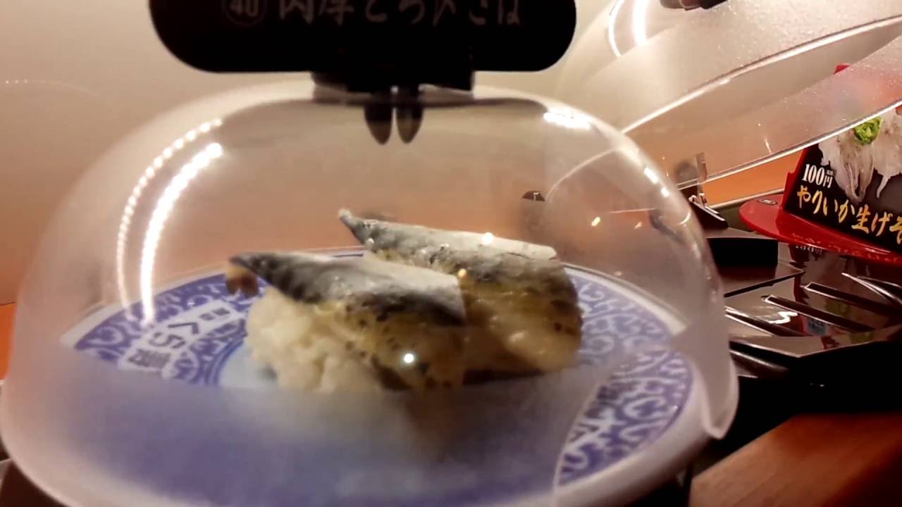 Sushi go round in Okinawa