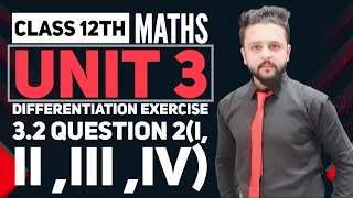 class 12 math chapter 3 || class 12 math ch 3 Ex 3.2 || (Q.2 all parts)