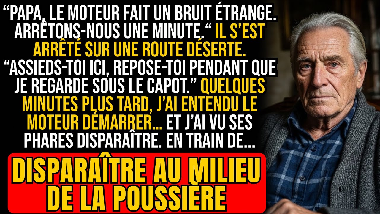 Mon fils a dit que la voiture était en panne — mais c’était un plan pour m’abandonner