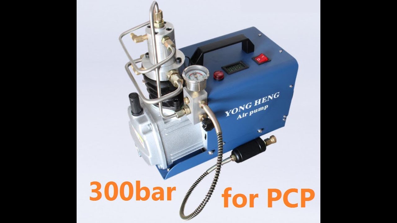 كومبريسر هواء 300bar لتعبئة بنادق ال Pcp بالهواء Youtube