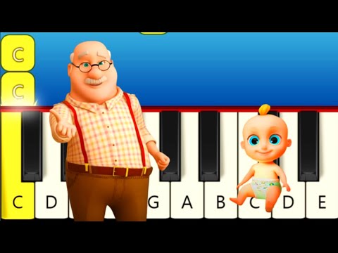 Johny Johny Yes Papa - Very Easy Ad Slow Piano Tutorial