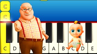 Johny Johny Yes Papa - Very Easy ad Slow Piano tutorial screenshot 1