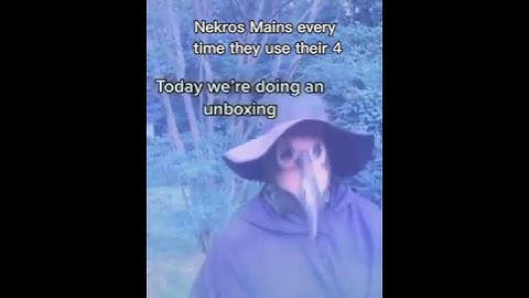 Every Nekros Main Ever #warframe #tennocreate