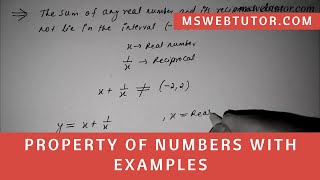 Property Of Numbers With Examples Tutorial In Hindi Mswebtutor.com