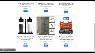 Auctions World  - Django E-commerce web application