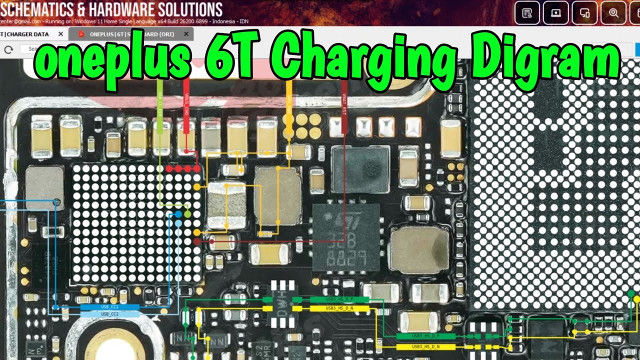 OnePlus 6T Charging Ways Diagram | Charging Problem Solution |  | Charging Track Solution