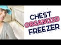 Chest Freezer Organization (Ideas Tips Hacks) || How to Organize a Large Deep Freezer to Save Money
