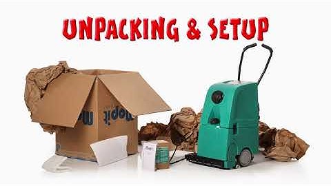 Mopit mini - How to unbox and setup your machine