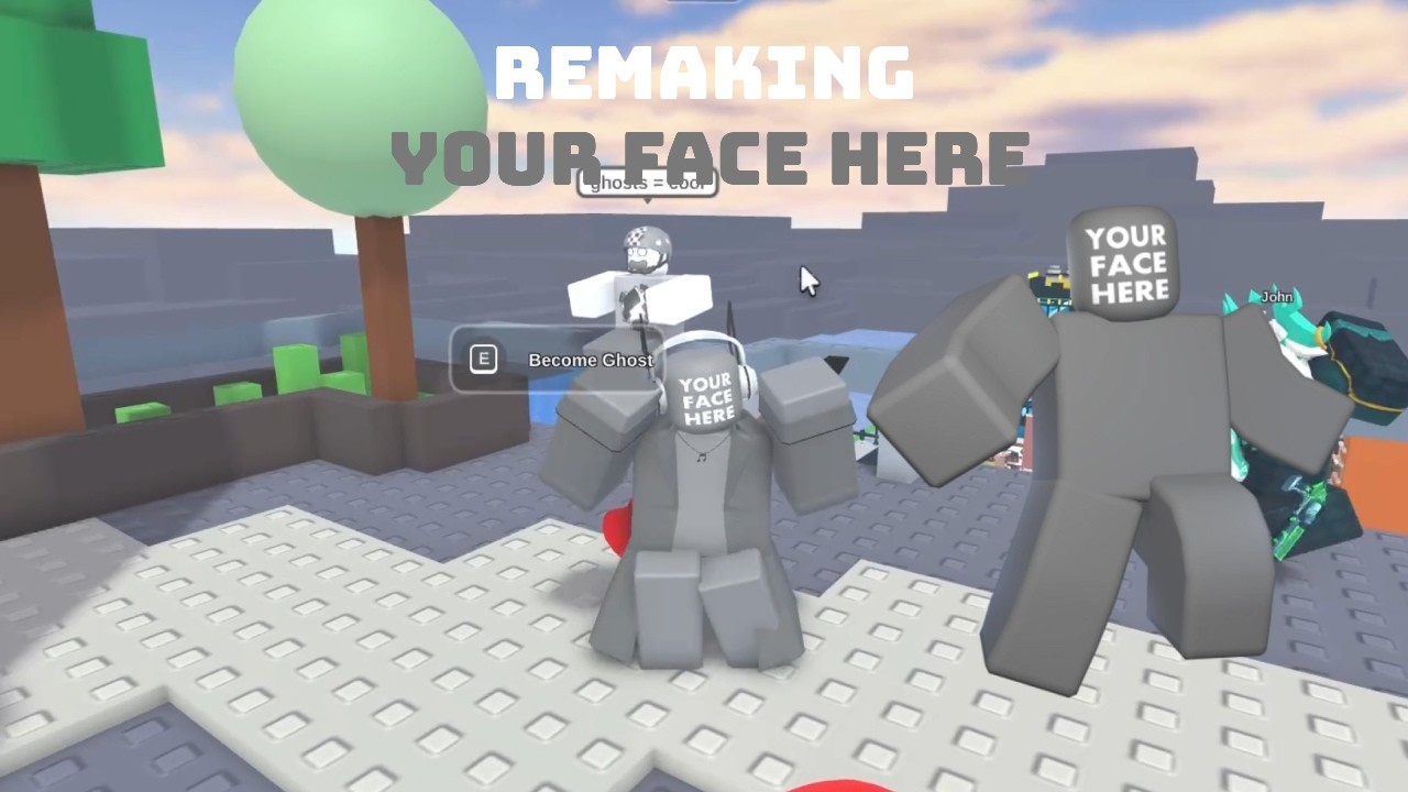 Remaking Your Face Here from Shovelware Studio