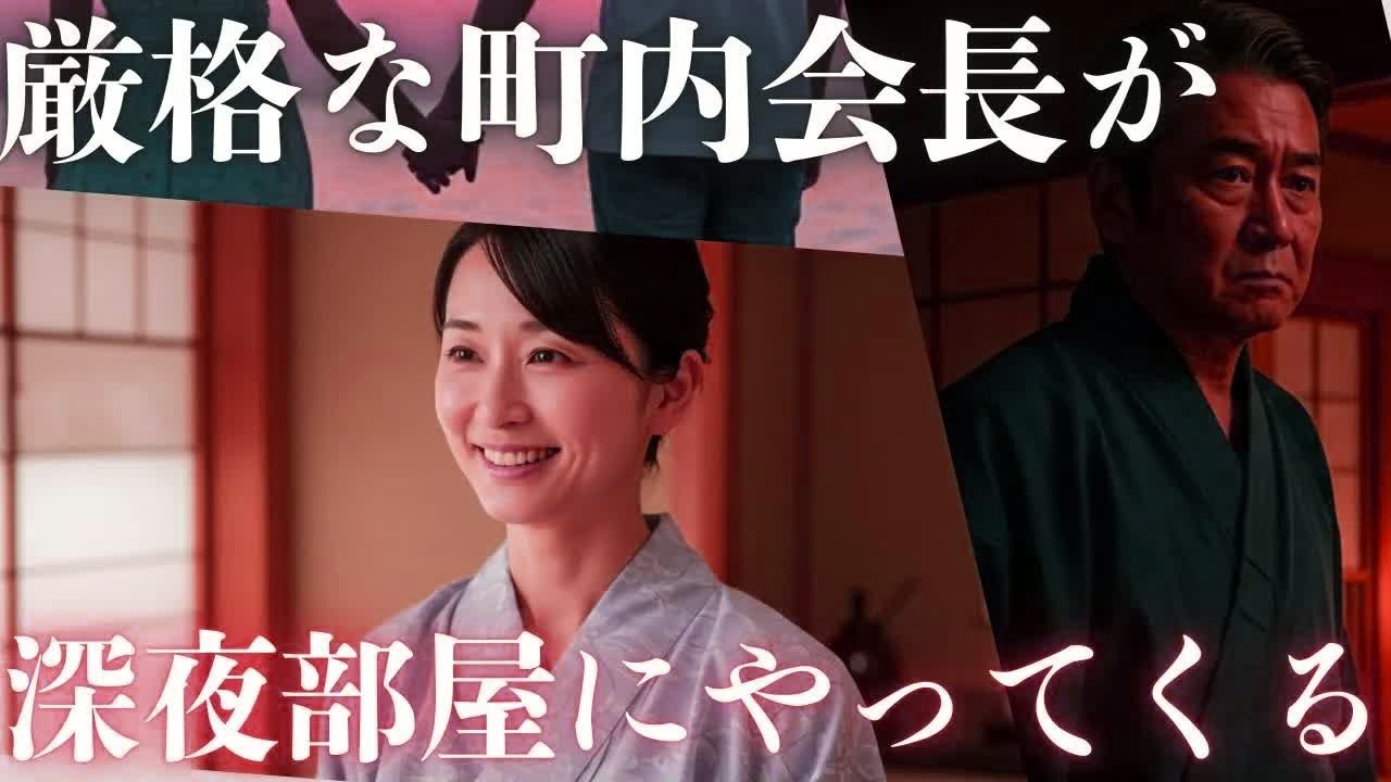 一泊二日の町内会旅行で厳格な町内会長が深夜、部屋にやってくる【朗読・小説】
