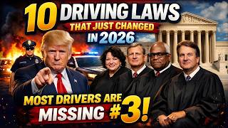10 Driving Laws That Changed in 2026 — Most Drivers Have No Idea About #3 (New Rules You Must Know)