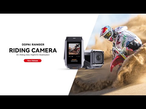 DDPAI Ranger 4K UHD Professional Riding Camera