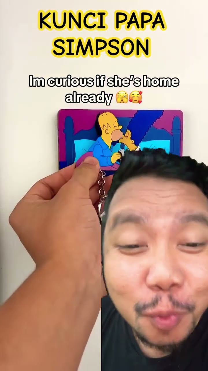 Kunci pasangan Papa Simson!!!?? #simpsons #thesimpsons #art #disney #shortsfeed #comedy