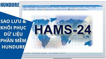 Cách sao lưu và khôi phục dữ liệu và xử lý các lỗi phần mềm HAMS của Hundure | ACCESS CONTROL