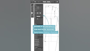 6/49 Adding Pattern Making Tools to the Right ToolBar - Digital Pattern Making in Ai #patternmaking
