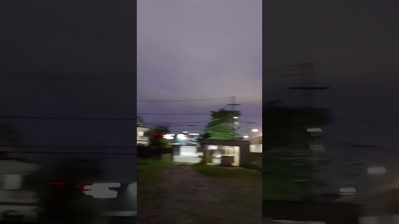 imagens de Paranaguá no Parana horas após a passagem do ciclone no interior