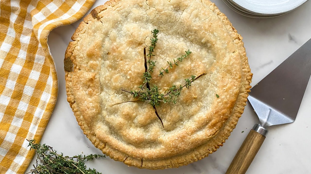 Vegetarian Chickpea Pot Pie Recipe YouTube