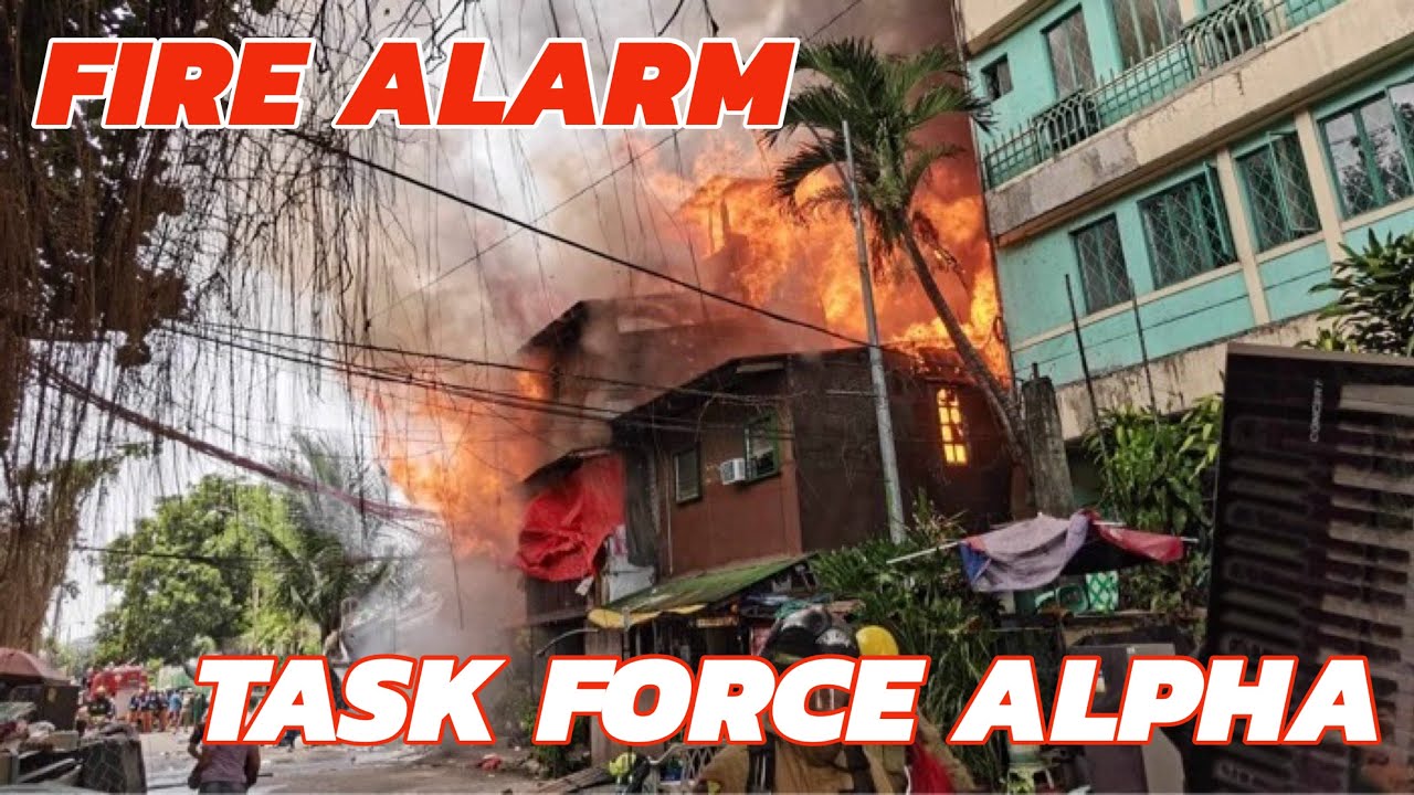 Fire alarm at 11th St., Barangay Damayan Lagi, Quezon City | Task Force Alpha | 03/19/24