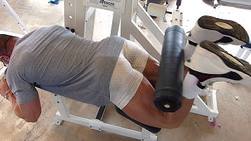 MedX Avenger hamstring curl.